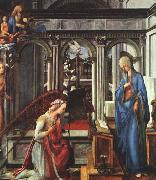 Fra Filippo Lippi The Annunciation   ttt USA oil painting reproduction